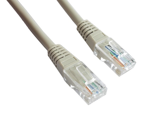 Gembird Patch cord kat.5e osłonka zalewana 3M szary